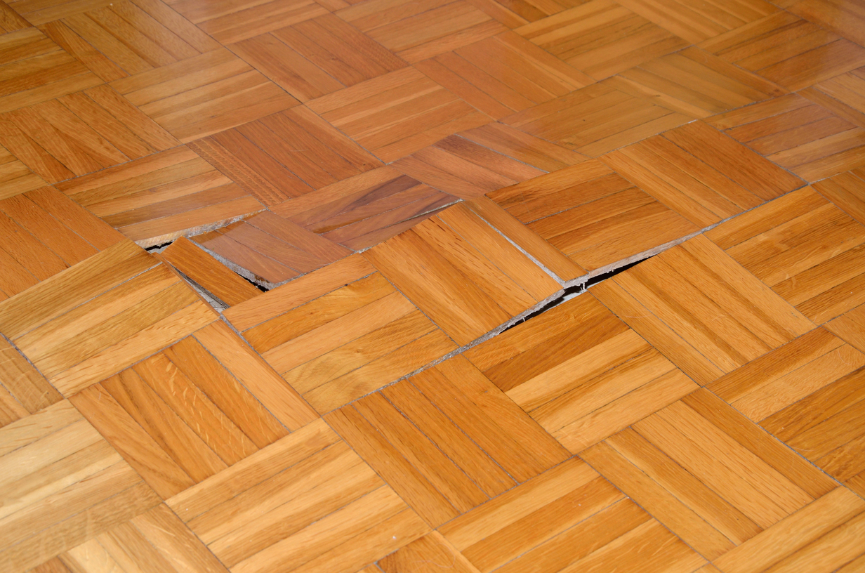 The Wrong Way To Fix Water Damaged Wood Floors